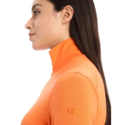 Icebreaker Women's 200 Oasis Long Sleeve Half Zip Shirt -Columbia Store 0000 104380547 5