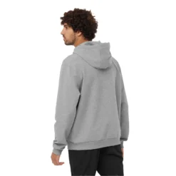 Salomon Men's Logo Pullover Hoody -Columbia Store 0000 LC2219900 1 MOD logopulloverhoody heathergrey sportswear m