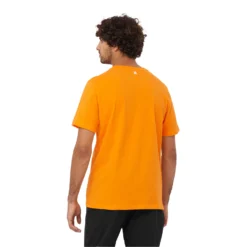 Men's Salomon Logo Performance T-Shirt -Columbia Store 0000 LC2245700 1 MOD sallogoperfsstee zinnia sportswear m