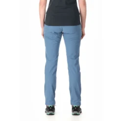 Rab Women's Incline Trousers 30 Rab Women's Incline Trousers -Columbia Store 0000 Womens Incline Pants BeringSea QFV 02 BES BACK on model