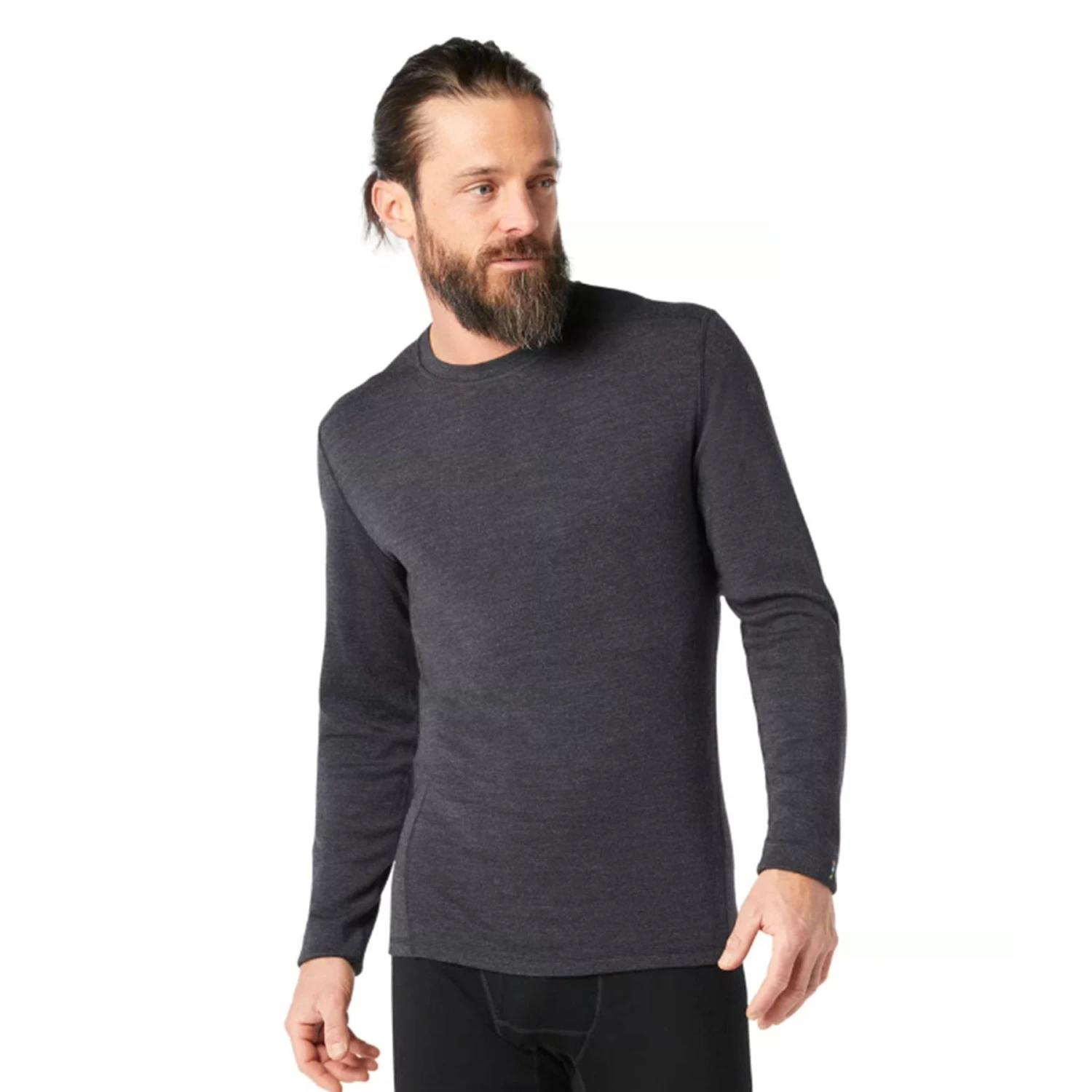 Men's Classic Thermal Merino Baselayer Crew Shirt 3 Men's Classic Thermal Merino Baselayer Crew Shirt