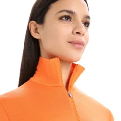 Icebreaker Women's 200 Oasis Long Sleeve Half Zip Shirt -Columbia Store 0001 104380547 4