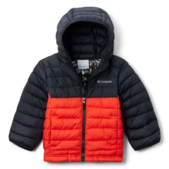 Columbia Kids' Powder Lite II Hooded Jacket -Columbia Store 0001 2090022 839 f pu