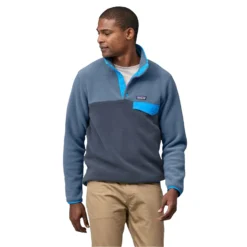 Patagonia Men's Lightweight Synch Snap-T Fleece Pullover -Columbia Store 0001 POS WBS24 25551 SMDB VH1