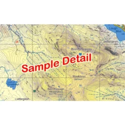 Connemara Mountains Waterproof Map -Columbia Store 0001 connemara sample detail