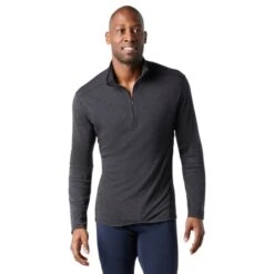 Men's Classic Thermal Merino Baselayer 1/4 Zip Top