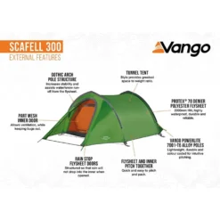 Vango Scafell 300 3-Person Adventure Tent -Columbia Store 0001 image 3 07cc6141 e66e 45e3 a023 0f7177cb0429