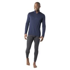 Men's Classic Thermal Merino Baselayer 1/4 Zip Top -Columbia Store 0001 smartwool SW0163560921 02