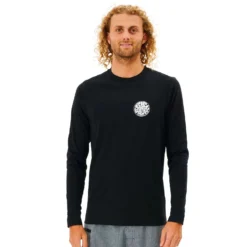 Ripcurl Men's Icons Of Surf UPF Long Sleeve Rash Vest