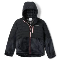 Columbia Girls' Powder Lite Novelty Hooded Insulated Jacket