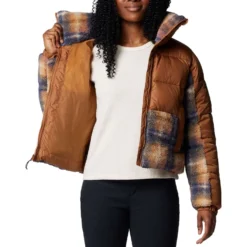 Columbia Women's Leadbetter Point II Sherpa Printed Puffer Jacket -Columbia Store 0002 2093101 224 a3 om presetHigh Res JPEG 300DPI