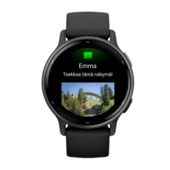 Garmin Vivoactive 5 Running Smartwatch -Columbia Store 0002 Garmin Vivoactive 5 grafiitinharmaa ja musta 42 mm Amoled monilajialykello 010 02862 10 naytto 800x 82a39c60 5dc9 4986 bcbe a74d2211fe9d