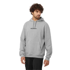 Salomon Men's Logo Pullover Hoody -Columbia Store 0002 LC2219900 0 MOD logopulloverhoody heathergrey sportswear m