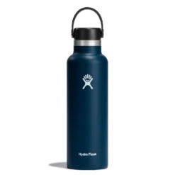 Hydro Flask 21 Oz (621 Ml) Standard Mouth Bottle -Columbia Store 0002 S21SX464 Indigo StraightOn