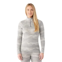 Women's Classic Thermal Merino 1/4 Zip Base Layer Top -Columbia Store 0002 smartwool SW016374K551 02