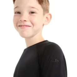 Icebreaker Kids' 200 Oasis Long Sleeve Crewe Shirt 26 Icebreaker Kids' 200 Oasis Long Sleeve Crewe Shirt -Columbia Store 0003 104501001 5