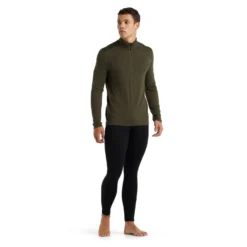 Icebreaker Men's Merino 260 Tech Long Sleeve Half Zip Thermal Top 12 Icebreaker Men's Merino 260 Tech Long Sleeve Half Zip Thermal Top -Columbia Store 0003 FW21 MEN 260 TECH LS HALF ZIP 104372069 3