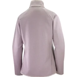 Salomon Women's Essential Warm Half Zip Midlayer Fleece -Columbia Store 0003 LC2228500 1 GHO essentialwarmhzmid moonscape outdoor w