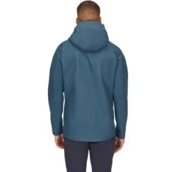 Columbia Store -Columbia Store 0003 Namche GTX Jacket OrionBlue QWH 77 ORB Model Back