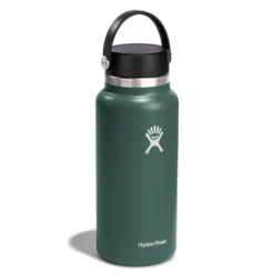Hydro Flask 32oz (946 Ml) Wide Mouth Flex Cap Bottle 27 Hydro Flask 32oz (946 Ml) Wide Mouth Flex Cap Bottle -Columbia Store 0003 W32 Fir Angled