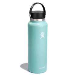 Hydro Flask 40oz (1182 Ml) Wide Mouth Flex Cap Bottle 12 Hydro Flask 40oz (1182 Ml) Wide Mouth Flex Cap Bottle -Columbia Store 0003 W40BTS441 Dew Angled