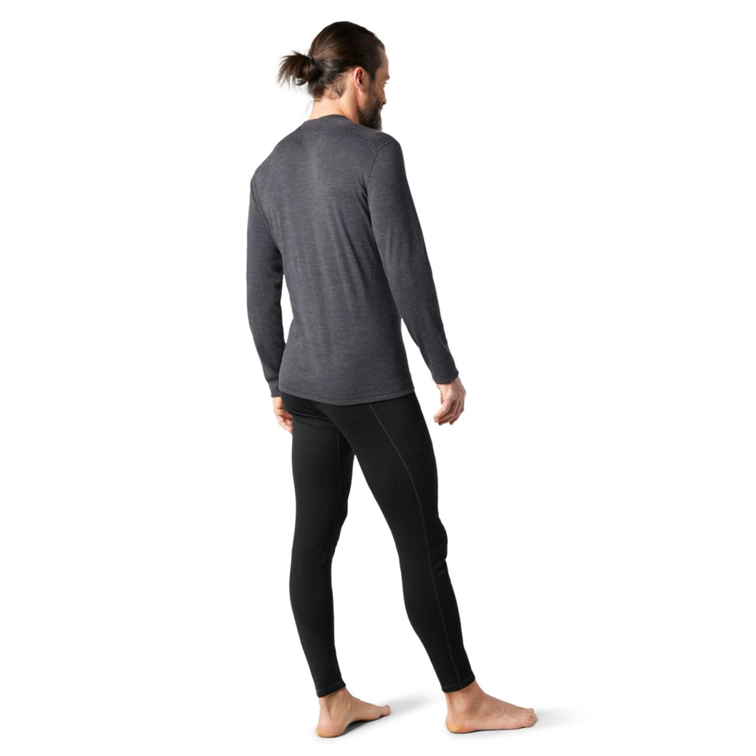Men's Classic Thermal Merino Baselayer Crew Shirt 6 Men's Classic Thermal Merino Baselayer Crew Shirt - Image 4