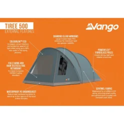 Vango Tiree 500 - 5 Person Family Tent 19 Vango Tiree 500 - 5 Person Family Tent -Columbia Store 0003 image 4