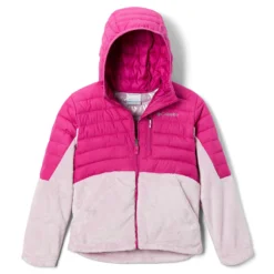 Columbia Girls' Powder Lite Novelty Hooded Insulated Jacket -Columbia Store 0005 2009961 665 f