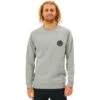 Ripcurl Men's Wetsuit Icon Crew -Columbia Store 0005 2023RipCurlMensWetsuitIconCrewFleeceJumperCFEHN9 GreyMarle1.2000x2000