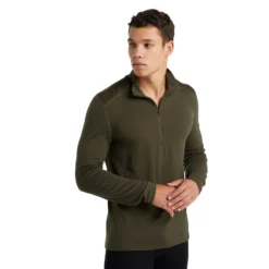 Icebreaker Men's Merino 260 Tech Long Sleeve Half Zip Thermal Top