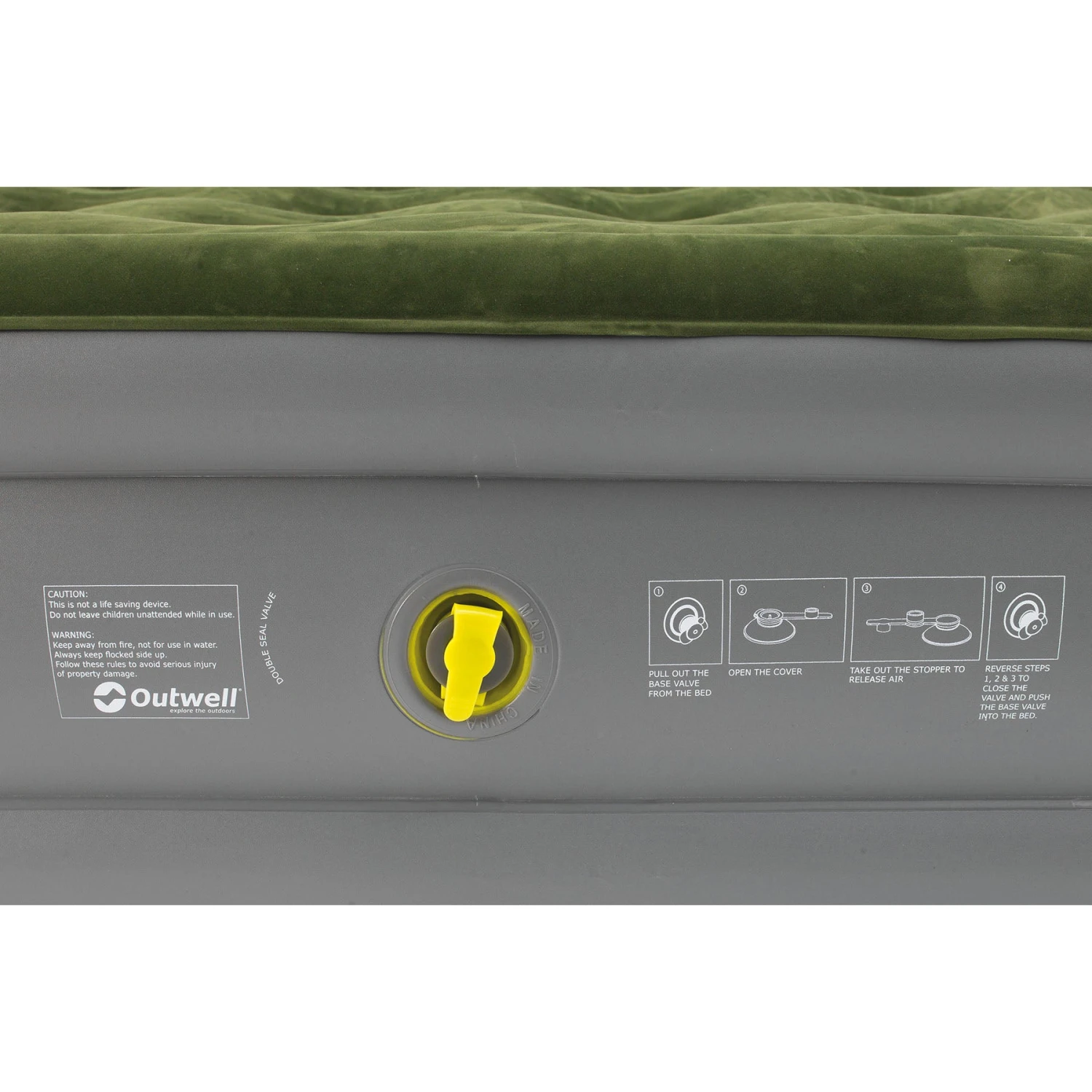 Outwell Excellent Single Air Bed 4 Outwell Excellent Single Air Bed - Image 2