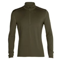 Icebreaker Men's Merino 260 Tech Long Sleeve Half Zip Thermal Top 17 Icebreaker Men's Merino 260 Tech Long Sleeve Half Zip Thermal Top -Columbia Store 0006 FW21 MEN 260 TECH LS HALF ZIP 104372069 8