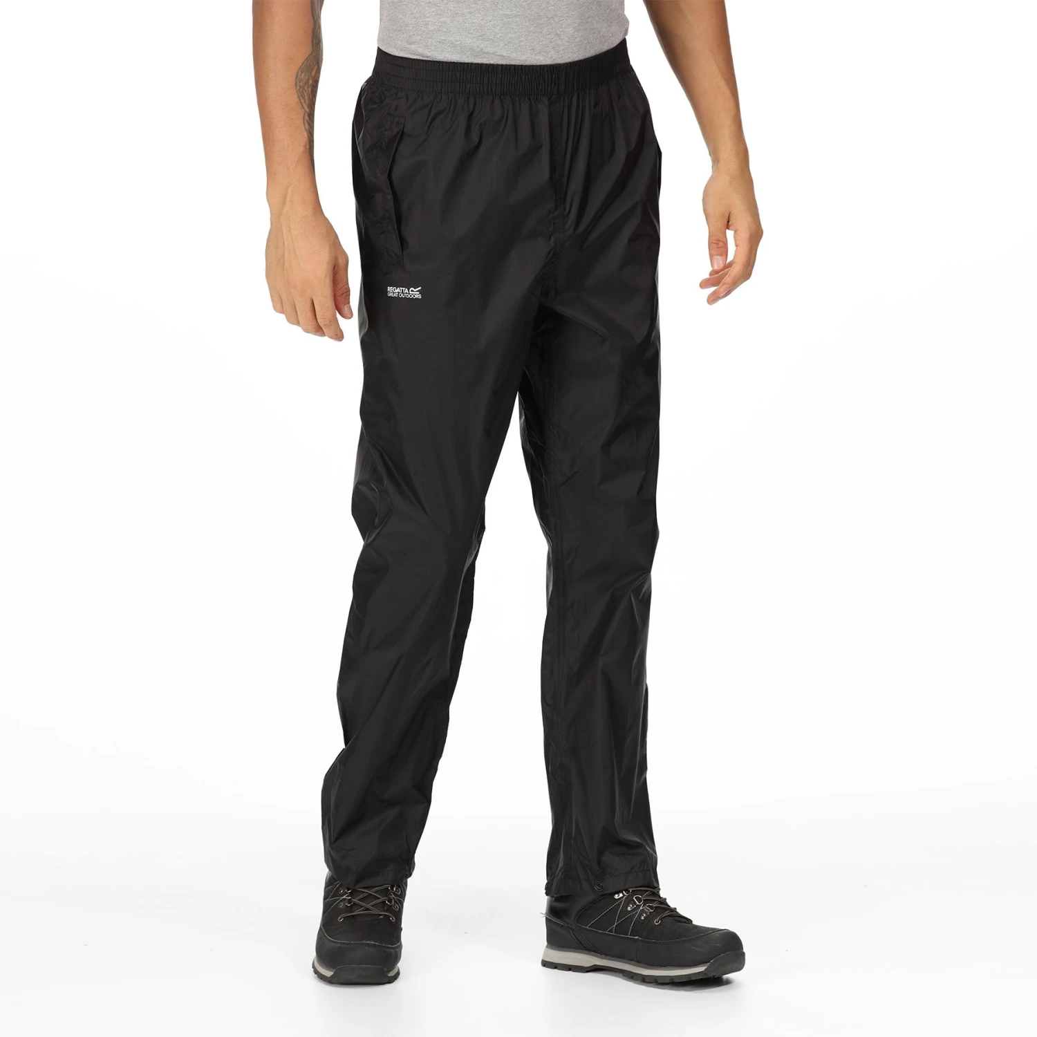 Regatta Men's Pack-It Waterproof Overtrousers 5 Regatta Men's Pack-It Waterproof Overtrousers - Image 3