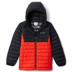 Columbia Kids' Powder Lite II Hooded Jacket -Columbia Store 0007 2090021 839 f pu