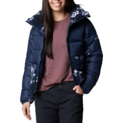 Columbia Women's Leadbetter Point II Sherpa Printed Puffer Jacket -Columbia Store 0007 2093101 464 a5 om presetHigh Res JPEG 300DPI