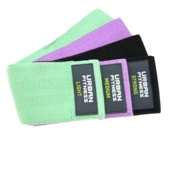 Fabric Resistance Band Loop (Set Of 3) 15 Inch -Columbia Store 0007 UFA191 UrbanFitnessFabricResistanceBandLoop Setof3 15Inch