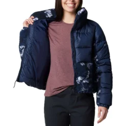 Columbia Women's Leadbetter Point II Sherpa Printed Puffer Jacket -Columbia Store 0009 2093101 464 a3 om presetHigh Res JPEG 300DPI