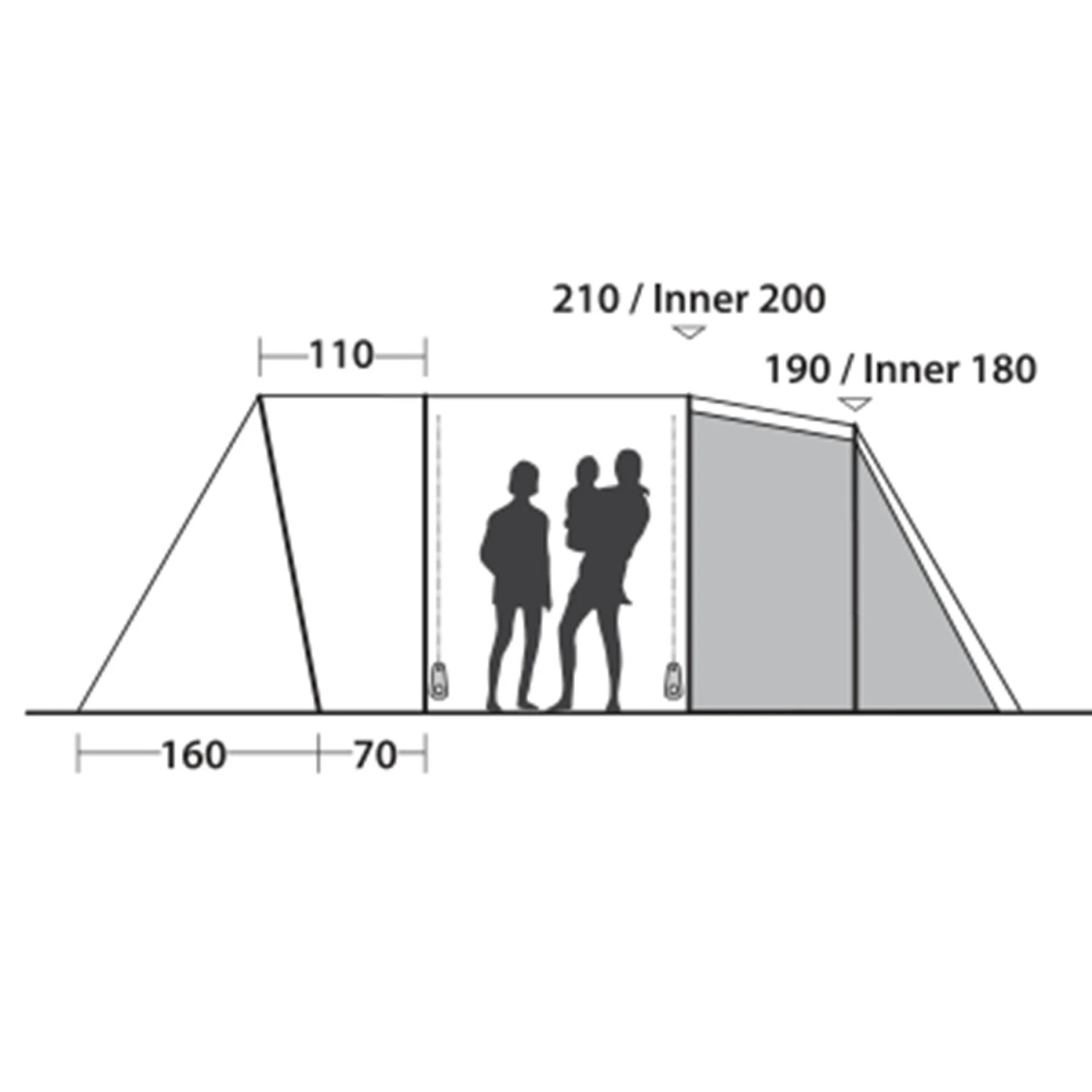 Easy Camp Palmdale 500 Lux Tent 6 Easy Camp Palmdale 500 Lux Tent - Image 4