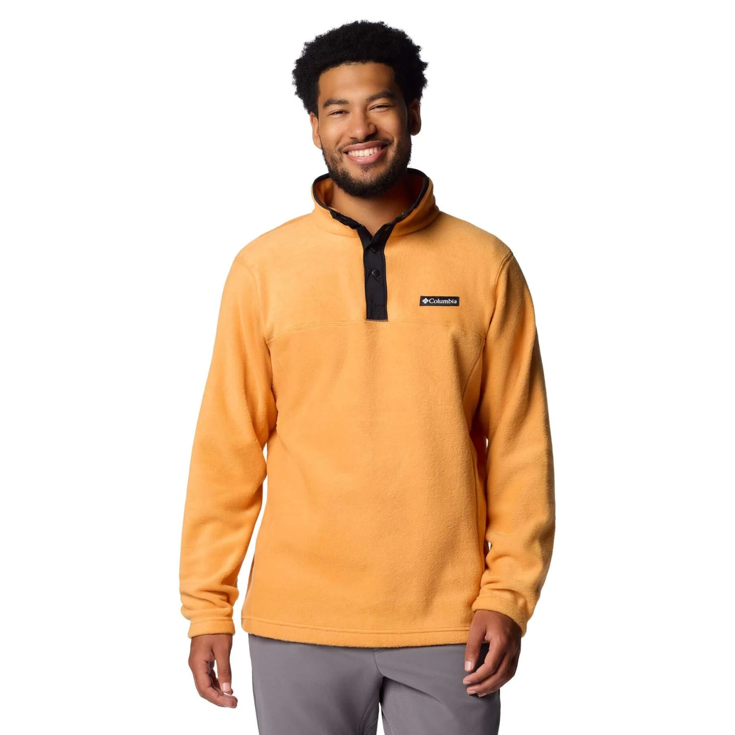 Columbia Men's Steens Mountain II Half Snap Fleece Pullover 3 Columbia Men's Steens Mountain II Half Snap Fleece Pullover
