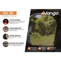 Vango Festival Pack - 2-Person Tent + 2 Sleeping Bags + 2 Sleeping Mats -Columbia Store 0017 image 13 1