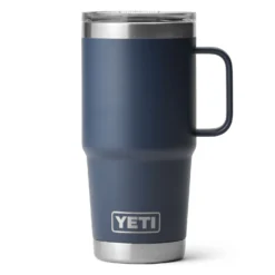 Yeti Rambler 20 Oz (591 Ml) Travel Mug -Columbia Store 0019 Drinkware MugMS 20oz Navy Studio PrimaryB