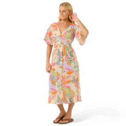 Ripcurl Women's Cala Vadella Midi Dress -Columbia Store 071WDR 8817 2 1