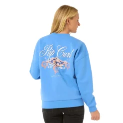Ripcurl Women's Hibiscus Diamond Heritage Crew -Columbia Store 083WFL 0070 1 1