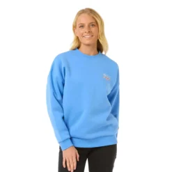 Ripcurl Women's Hibiscus Diamond Heritage Crew -Columbia Store 083WFL 0070 7