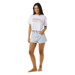 Ripcurl Women's Sunset Crop T-Shirt -Columbia Store 0CAWTE 1000 4