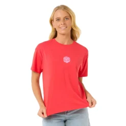 Ripcurl Women's Icons Of Surf Relaxed T-Shirt -Columbia Store 0EGWTE 0619 1