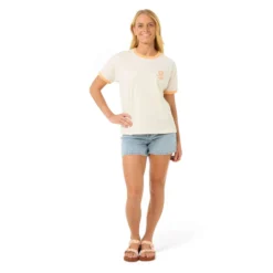Ripcurl Women's San Carlos Ringer Tee -Columbia Store 0FPWTE 3021 4
