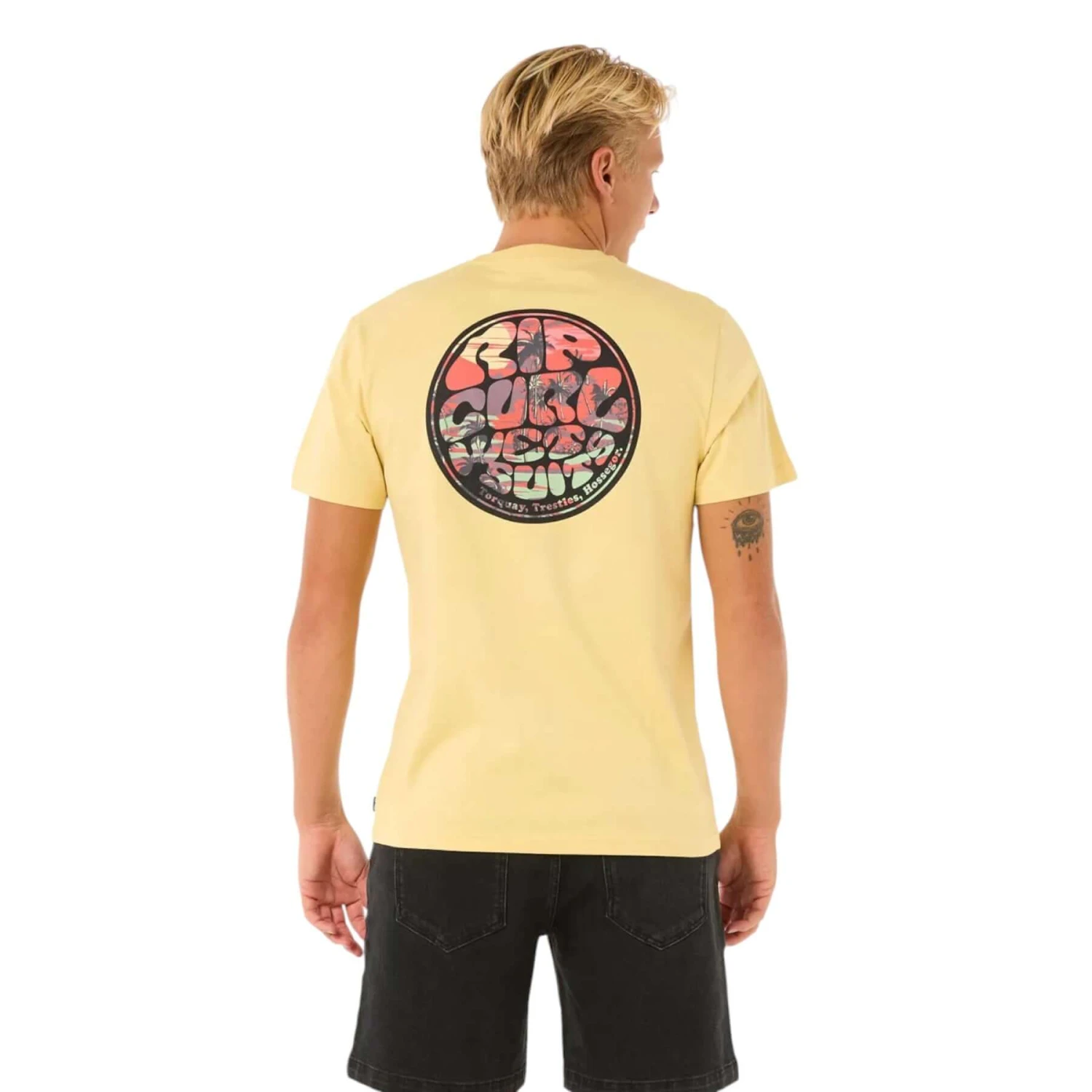 Ripcurl Men's Wettie Passage Icon T-Shirt 4 Ripcurl Men's Wettie Passage Icon T-Shirt - Image 2