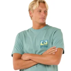 Ripcurl Men's Raw Energy Trad T-Shirt -Columbia Store 0O3MTE 3038 1 1