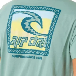 Ripcurl Men's Raw Energy Trad T-Shirt -Columbia Store 0O3MTE 3038 5